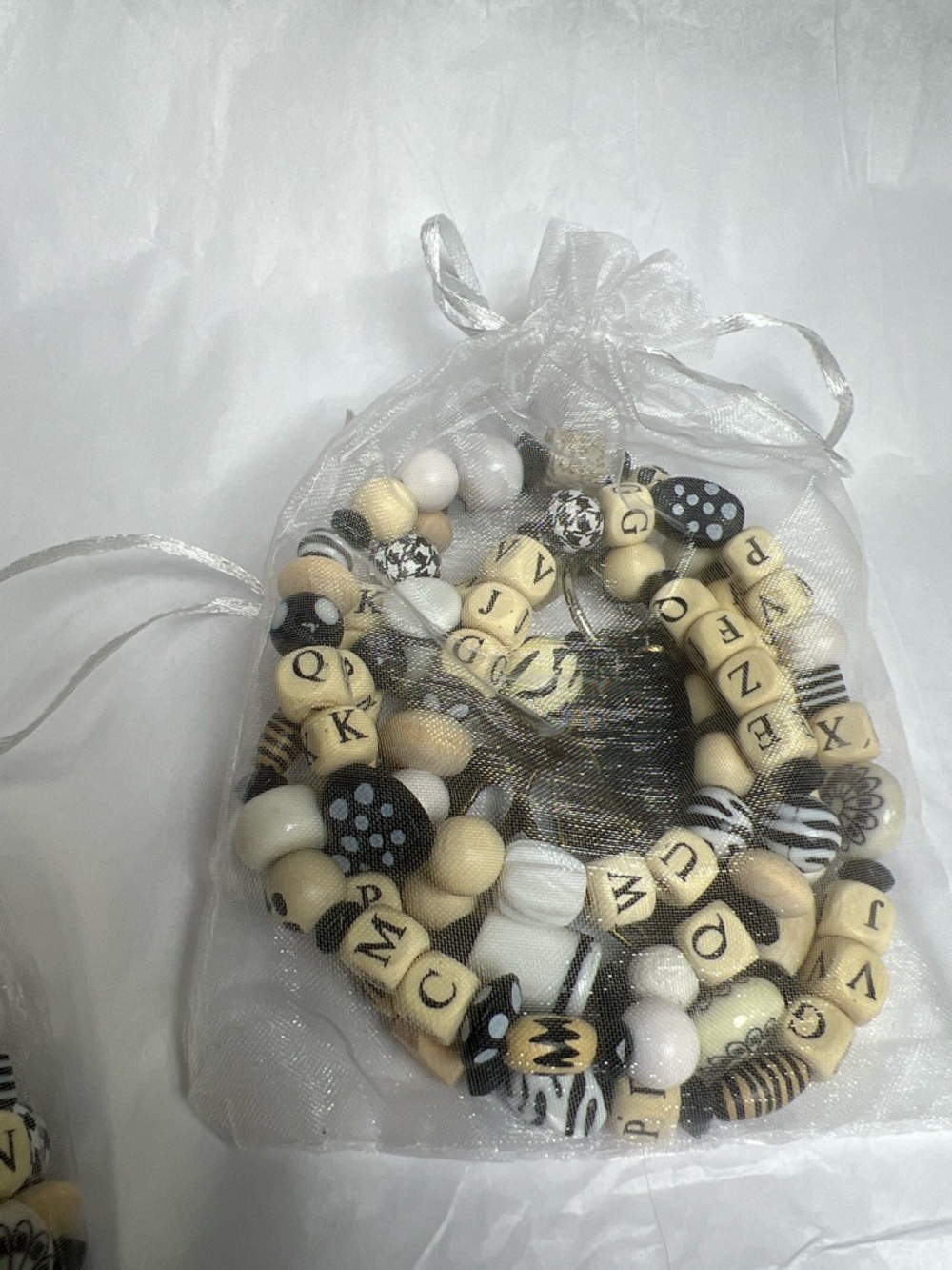 PLUNDER Jewelry Alphabet Teach Lanyard Necklace NWOT - Picture 13 of 14